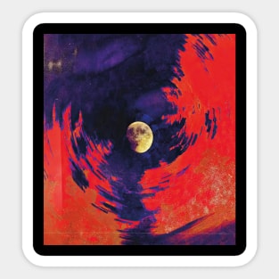 Blood Moon Creativity Sticker